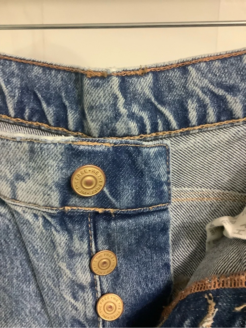 Free People We The Free Good Luck Mid-Rise Barrel Jeans Size 29